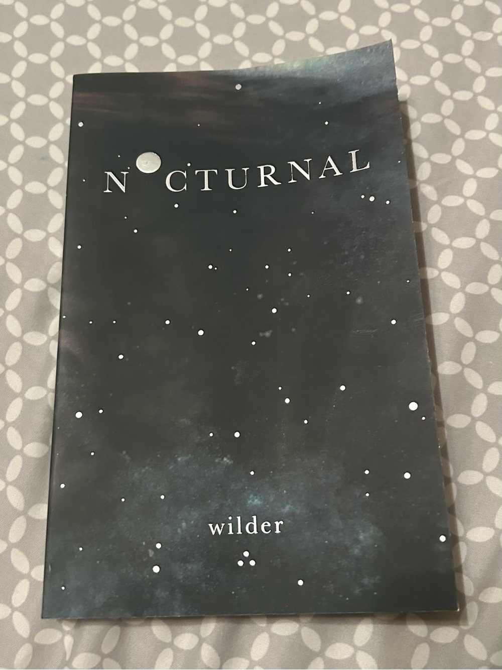 Nocturnal Poetry Book by Wilder